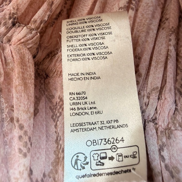 Anthropologie Plus Size 1X Sheer V-Neck Flutter Sleeve Midi Dress EUC - Picture 9 of 13